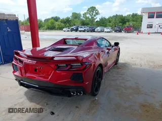 2023 Chevrolet Corvette 2LT with VIN 1G1YB3D42P5104457, listed as a IAAI auction lot 39539767 with 23,669 mi miles. Bid and sale history available at carsss.com. Image 4.