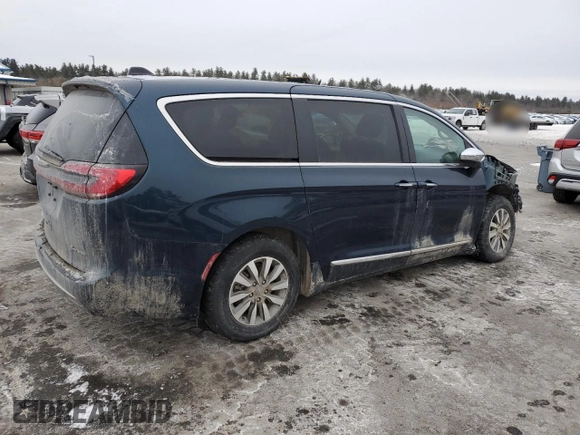 2023 Chrysler Pacifica Hybrid Limited with VIN 2C4RC1S72PR506489, listed as a Copart auction lot 44193625 with 48,433 mi miles and Salvage title. Bid and sale history available at DreamBid. Image 3.