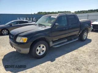 2001 Ford Explorer Sport Trac with VIN 1FMZU77E21UC32983, listed as a Copart auction lot 62192365 with 179,611 mi miles and Salvage title. Bid and sale history available at DreamBid. Image 1.