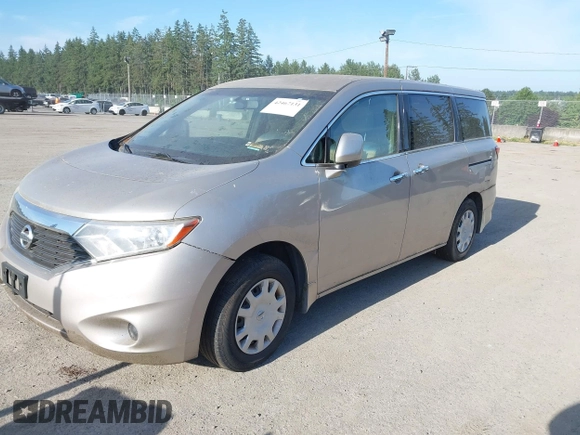 2011 Nissan Quest SL с VIN JN8AE2KP2B9011483, выставлен на аукционе IAAI как лот 42467131 с пробегом Не указан миль и . История ставок и продаж доступна на DreamBid. Изображение 2.