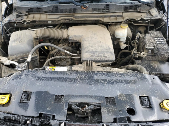 2017 Ram 1500 Express with VIN 1C6RR7KG4HS673333, listed as a Copart auction lot 50534295 with 106,666 mi miles and Salvage title. Bid and sale history available at DreamBid. Image 12.