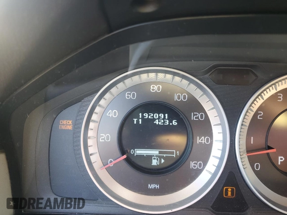 2012 Volvo XC70 T6 with VIN YV4902BZ0C1138857, listed as a Copart auction lot 88492725 with 192,091 mi miles and Salvage Title. Bid and sale history available at DreamBid. Image 9.