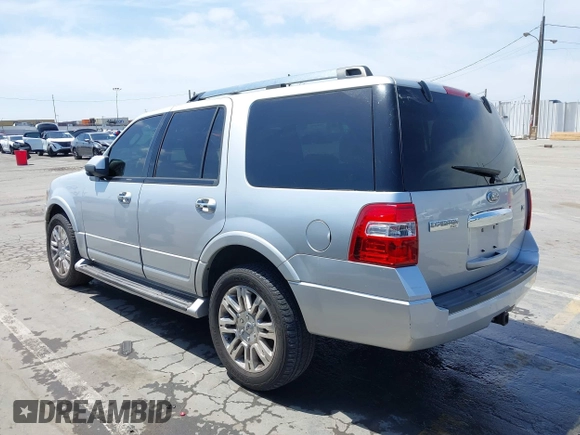 2011 Ford Expedition Limited z VIN 1FMJU2A54BEF43559, wystawiony jako IAAI lot #42294213 z przebiegiem 153 030 mil mil oraz . Historia ofert i sprzedaży dostępna na DreamBid. Obrazek 3.