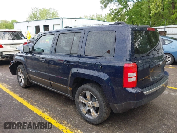 2017 Jeep Patriot High Altitude with VIN 1C4NJPFAXHD211657, listed as a IAAI auction lot 42326340 with 53,561 mi miles and . Bid and sale history available at DreamBid. Image 3.