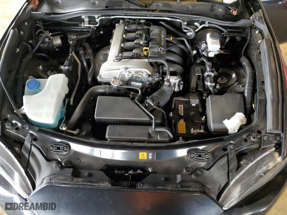 2022 Mazda MX-5 Miata Grand Touring with VIN JM1NDAD79N0507042, listed as a Copart auction lot 45593445 with 38,176 mi miles and Salvage Title. Bid and sale history available at carsss.com. Image 11.