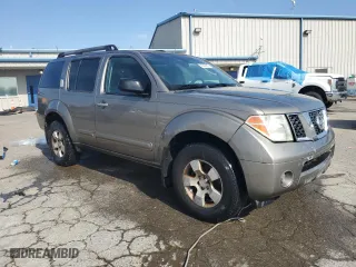 2006 Nissan Pathfinder SE with VIN 5N1AR18WX6C605168, listed as a Copart auction lot 51843215 with 225,334 mi miles and Clean Title. Bid and sale history available at carsss.com. Image 4.