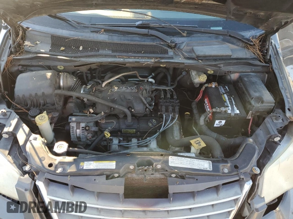 2010 Chrysler Town & Country LX with VIN 2A4RR4DE3AR344191, listed as a Copart auction lot 41399625 with 163,934 mi miles and Salvage Title. Bid and sale history available at DreamBid. Image 12.