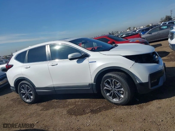 2022 Honda CR-V Hybrid EX with VIN 5J6RT6H52NL044177, listed as a IAAI auction lot 41621933 with 29,518 mi miles. Bid and sale history available at carsss.com. Image 14.