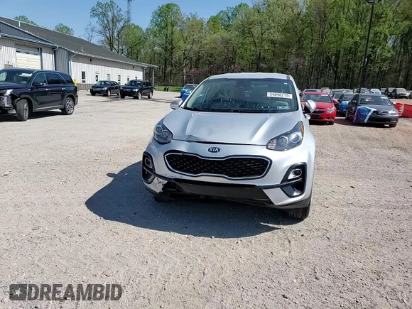 2021 Kia Sportage LX with VIN KNDPMCAC5M7862219, listed as a Copart auction lot 54098215 with 83,736 mi miles and Salvage Title. Bid and sale history available at carsss.com. Image 14.