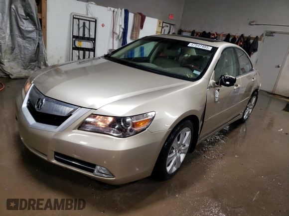 2009 Acura RL Technology z VIN JH4KB26619C001663, wystawiony jako Copart lot #47547405 z przebiegiem 116 087 mil mil oraz Szkoda całkowita • Salvage title. Historia ofert i sprzedaży dostępna na DreamBid. Obrazek 1.