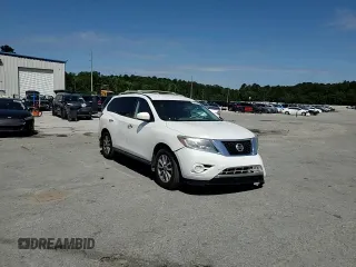 2014 Nissan Pathfinder Platinum z VIN 5N1AR2MN0EC727829, wystawiony jako Copart lot #55010735 z przebiegiem 173 398 mil mil oraz Szkoda całkowita • Salvage title. Historia ofert i sprzedaży dostępna na DreamBid. Obrazek 14.