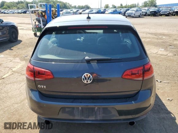 2015 Volkswagen Golf GTI SE with VIN 3VW5T7AUXFM085147, listed as a Copart auction lot 70416354 with 77,653 mi miles and Clean Title. Bid and sale history available at carsss.com. Image 6.