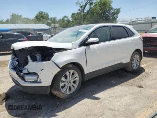 2020 Ford Edge Titanium z VIN 2FMPK4K90LBB51608, wystawiony jako Copart lot #57417175 z przebiegiem 46 600 mil mil oraz Szkoda całkowita • Salvage title. Historia ofert i sprzedaży dostępna na DreamBid. Obrazek 1.