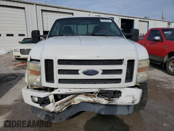 2008 Ford Super Duty F-250 SRW XL with VIN 1FTSX21558ED12145, listed as a Copart auction lot 45233525 with 366,544 mi miles and Salvage Title. Bid and sale history available at carsss.com. Image 5.