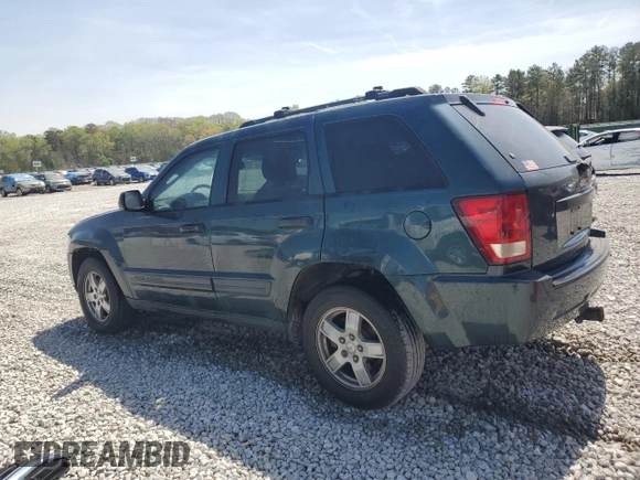 2005 Jeep Grand Cherokee Laredo with VIN 1J4GS48K45C533295, listed as a Copart auction lot 50912835 with 222,440 mi miles and Salvage Title. Bid and sale history available at DreamBid. Image 2.
