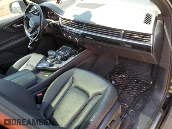 2017 Audi Q7 Premium Plus with VIN WA1LAAF72HD056590, listed as a Copart auction lot 66102874 with 130,569 mi miles and Salvage Title. Bid and sale history available at DreamBid. Image 8.