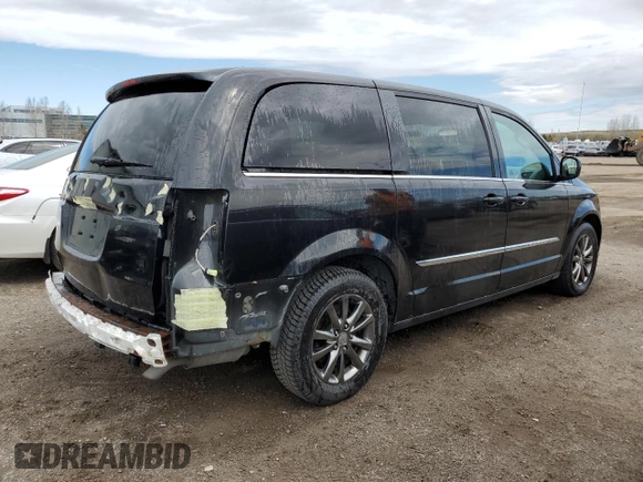 2014 Chrysler Town & Country S with VIN 2C4RC1HG6ER361073, listed as a Copart auction lot 55786985 with 258,233 mi miles and Clean Title. Bid and sale history available at DreamBid. Image 3.