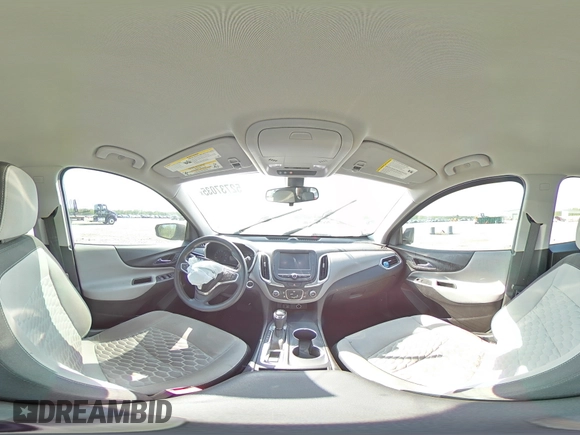 2018 Chevrolet Equinox LS with VIN 3GNAXHEV2JS512380, listed as a Copart auction lot 52737035 with 96,634 mi miles and Salvage Title. Bid and sale history available at DreamBid. Image 14.