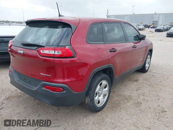 2017 Jeep Cherokee Sport с VIN 1C4PJLAB4HD231162, выставлен на аукционе IAAI как лот 41937402 с пробегом 84 475 миль миль и . История ставок и продаж доступна на DreamBid. Изображение 4.
