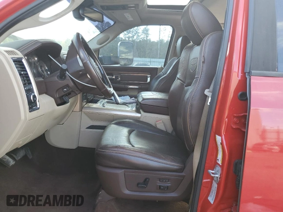 2016 Ram 2500 Laramie Longhorn with VIN 3C6UR5GL4GG259785, listed as a Copart auction lot 76971334 with 147,909 mi miles and Salvage title. Bid and sale history available at DreamBid. Image 7.