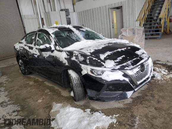 2023 Nissan Sentra SV with VIN 3N1AB8CV2PY256972, listed as a Copart auction lot 88198105 with 45,863 mi miles and Salvage Title. Bid and sale history available at carsss.com. Image 4.