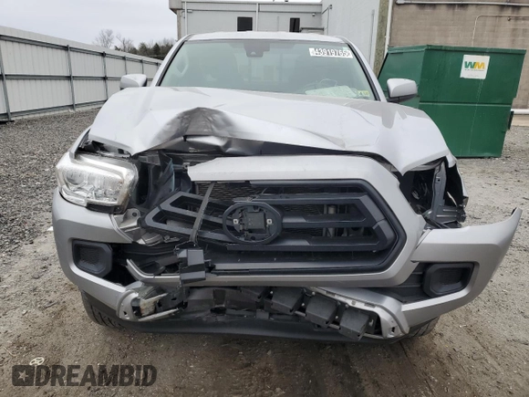 2021 Toyota Tacoma SR with VIN 3TYRX5GN0MT006910, listed as a Copart auction lot 43919765 with 42,273 mi miles and Salvage title. Bid and sale history available at DreamBid. Image 5.