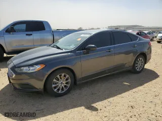 2017 Ford Fusion S with VIN 3FA6P0G73HR194792, listed as a Copart auction lot 47609835 with NaN miles and Salvage Title. Bid and sale history available at carsss.com. Image 1.