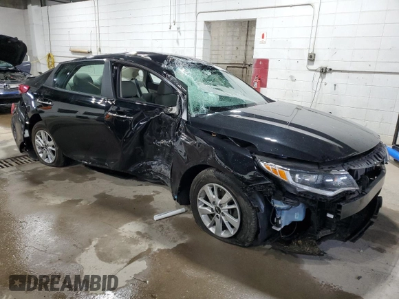 2017 Kia Optima LX z VIN 5XXGT4L39HG152517, wystawiony jako Copart lot #58760995 z przebiegiem Nie podano mil oraz Szkoda całkowita • Salvage title. Historia ofert i sprzedaży dostępna na DreamBid. Obrazek 4.