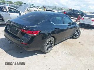 2024 Nissan Sentra SV with VIN 3N1AB8CV7RY248529, listed as a IAAI auction lot 42236147 with 22,284 mi miles and . Bid and sale history available at DreamBid. Image 4.