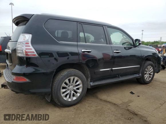 2015 Lexus GX 460 with VIN JTJBM7FX5F5097876, listed as a Copart auction lot 57761405 with 102,070 mi miles and Clean title. Bid and sale history available at DreamBid. Image 3.