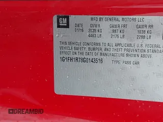 2016 Chevrolet Camaro 2SS с VIN 1G1FH1R78G0143516, выставлен на аукционе IAAI как лот 41566045 с пробегом 95 591 миль миль и . История ставок и продаж доступна на DreamBid. Изображение 9.