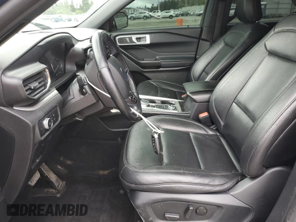 2020 Ford Explorer XLT z VIN 1FMSK8DH0LGA63799, wystawiony jako Copart lot #59457225 z przebiegiem 114 160 mil mil oraz Szkoda całkowita • Salvage title. Historia ofert i sprzedaży dostępna na DreamBid. Obrazek 7.
