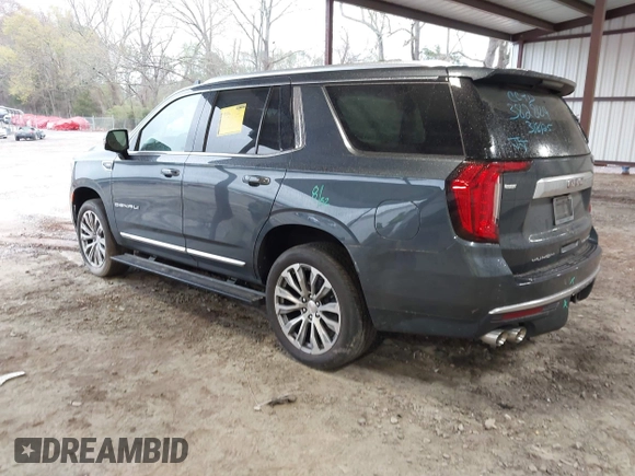 2021 GMC Yukon Denali with VIN 1GKS2DKL8MR382804, listed as a IAAI auction lot 41903616 with 35,296 mi miles. Bid and sale history available at carsss.com. Image 3.