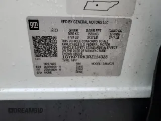 2024 Cadillac LYRIQ Sport z VIN 1GYKPTRK3RZ114328, wystawiony jako Copart lot #44822765 z przebiegiem 14 338 mil mil oraz Tytuł czysty. Historia ofert i sprzedaży dostępna na DreamBid. Obrazek 13.