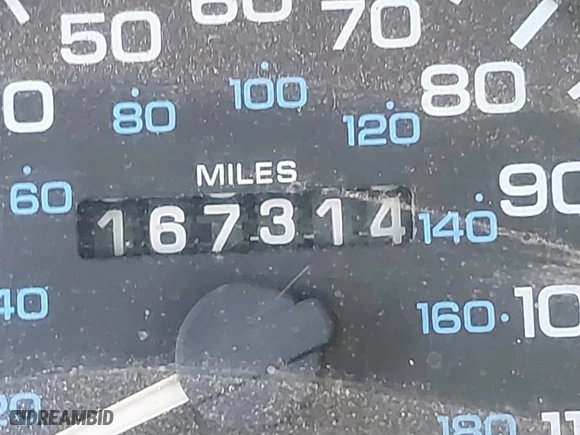 1996 Dodge Ram 1500 with VIN 3B7HC13Z1TG150225, listed as a IAAI auction lot 41732578 with 167,314 mi miles. Bid and sale history available at carsss.com. Image 16.