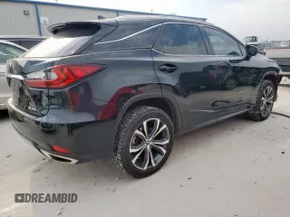 2020 Lexus RX with VIN 2T2HZMAA4LC182010, listed as a Copart auction lot 53491785 with 49,817 mi miles and Salvage Title. Bid and sale history available at carsss.com. Image 3.