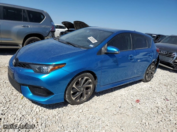 2017 Toyota Corolla iM with VIN JTNKARJE9HJ542896, listed as a Copart auction lot 48355395 with NaN miles and Salvage Title. Bid and sale history available at carsss.com. Image 1.