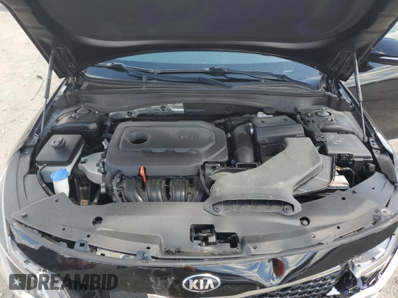 2018 Kia Optima S with VIN 5XXGT4L36JG225848, listed as a Copart auction lot 55527605 with 85,669 mi miles and Salvage title. Bid and sale history available at DreamBid. Image 11.