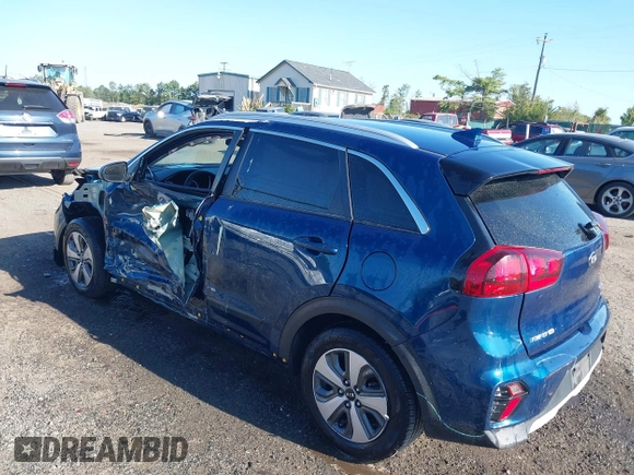 2020 Kia Niro LXS with VIN KNDCB3LC3L5440171, listed as a IAAI auction lot 40276060 with 144,123 mi miles. Bid and sale history available at carsss.com. Image 3.