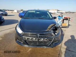 2013 Dodge Dart SE with VIN 1C3CDFAAXDD247444, listed as a Copart auction lot 52137175 with 44,450 mi miles and Salvage Title. Bid and sale history available at carsss.com. Image 5.