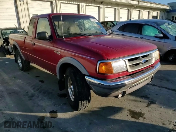 1997 Ford Ranger XLT with VIN 1FTCR15X5VTA08731, listed as a Copart auction lot 74126904 with 74,233 mi miles and Salvage Title. Bid and sale history available at DreamBid. Image 11.