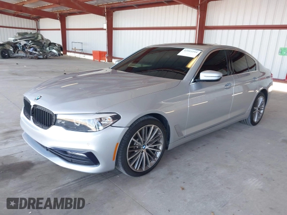 2018 BMW 5 Series 530i with VIN WBAJA5C50JWA37179, listed as a IAAI auction lot 42003204 with 74,333 mi miles and . Bid and sale history available at carsss.com. Image 17.