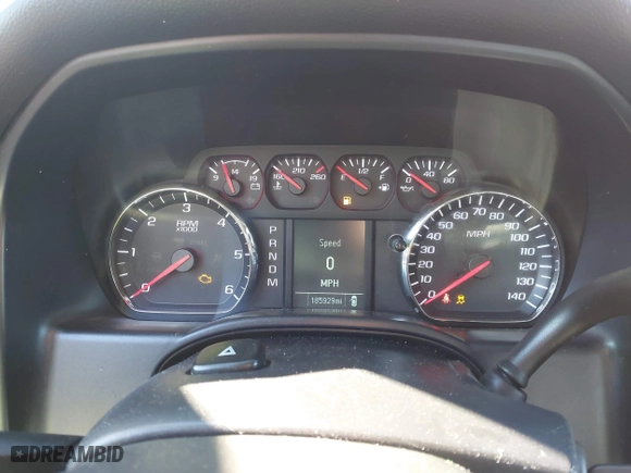 2015 Chevrolet Silverado 1500 Work Truck with VIN 1GCVKPEH2FZ223796, listed as a IAAI auction lot 41582070 with 185,929 mi miles. Bid and sale history available at carsss.com. Image 7.