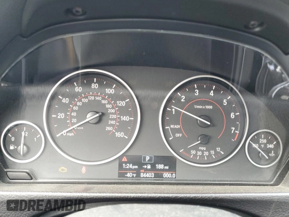 2017 BMW 3 Series 330i with VIN WBA8B9C3XHK886266, listed as a Copart auction lot 49479165 with 84,403 mi miles and Salvage Title. Bid and sale history available at carsss.com. Image 9.