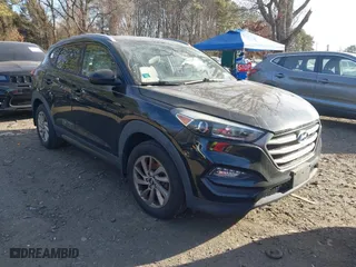 2016 Hyundai Tucson SE with VIN KM8J3CA45GU051376, listed as a IAAI auction lot 41251762 with 169,354 mi miles. Bid and sale history available at carsss.com. Image 1.