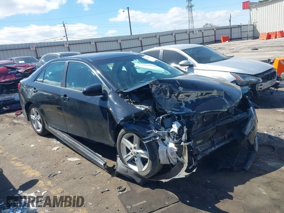 2012 Toyota Camry L with VIN 4T1BF1FK1CU114782, listed as a IAAI auction lot 41844323 with 211,640 mi miles and . Bid and sale history available at DreamBid. Image 1.