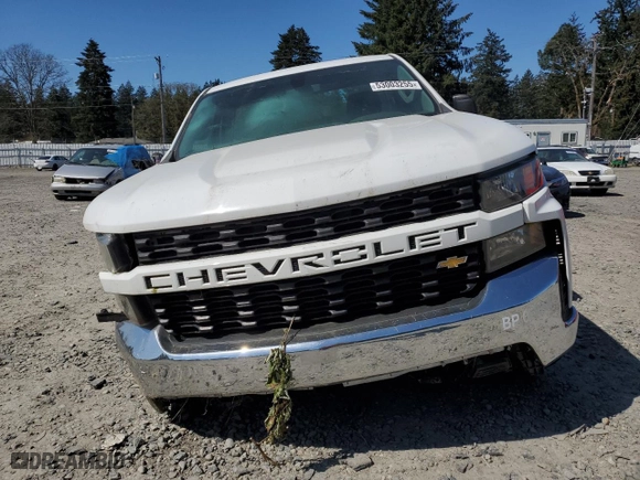 2022 Chevrolet Silverado 1500 LTD Work Truck with VIN 3GCNWAED0NG178354, listed as a Copart auction lot 53003255 with 21,068 mi miles and Clean Title. Bid and sale history available at carsss.com. Image 5.