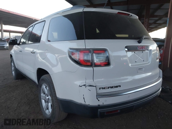 2014 GMC Acadia SLE with VIN 1GKKRNED5EJ198524, listed as a IAAI auction lot 41098195 with 132,572 mi miles and . Bid and sale history available at carsss.com. Image 3.