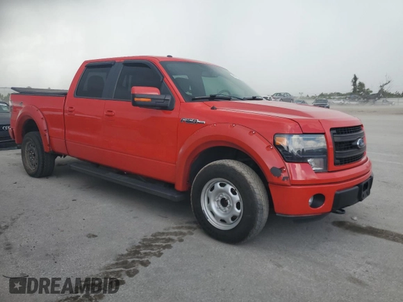 2014 Ford F-150 XL with VIN 1FTFW1EFXEFC36512, listed as a Copart auction lot 62715365 with 173,909 mi miles and Clean title. Bid and sale history available at DreamBid. Image 4.