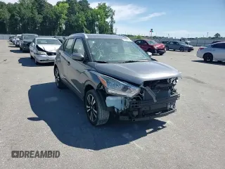 2018 Nissan Kicks SV with VIN 3N1CP5CUXJL513316, listed as a Copart auction lot 58053915 with 119,299 mi miles and Salvage title. Bid and sale history available at DreamBid. Image 14.
